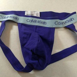 New Calvin Klein Jockstrap MEDIUM 32''- 34'' PURPLE Athletic Supporter JOCK